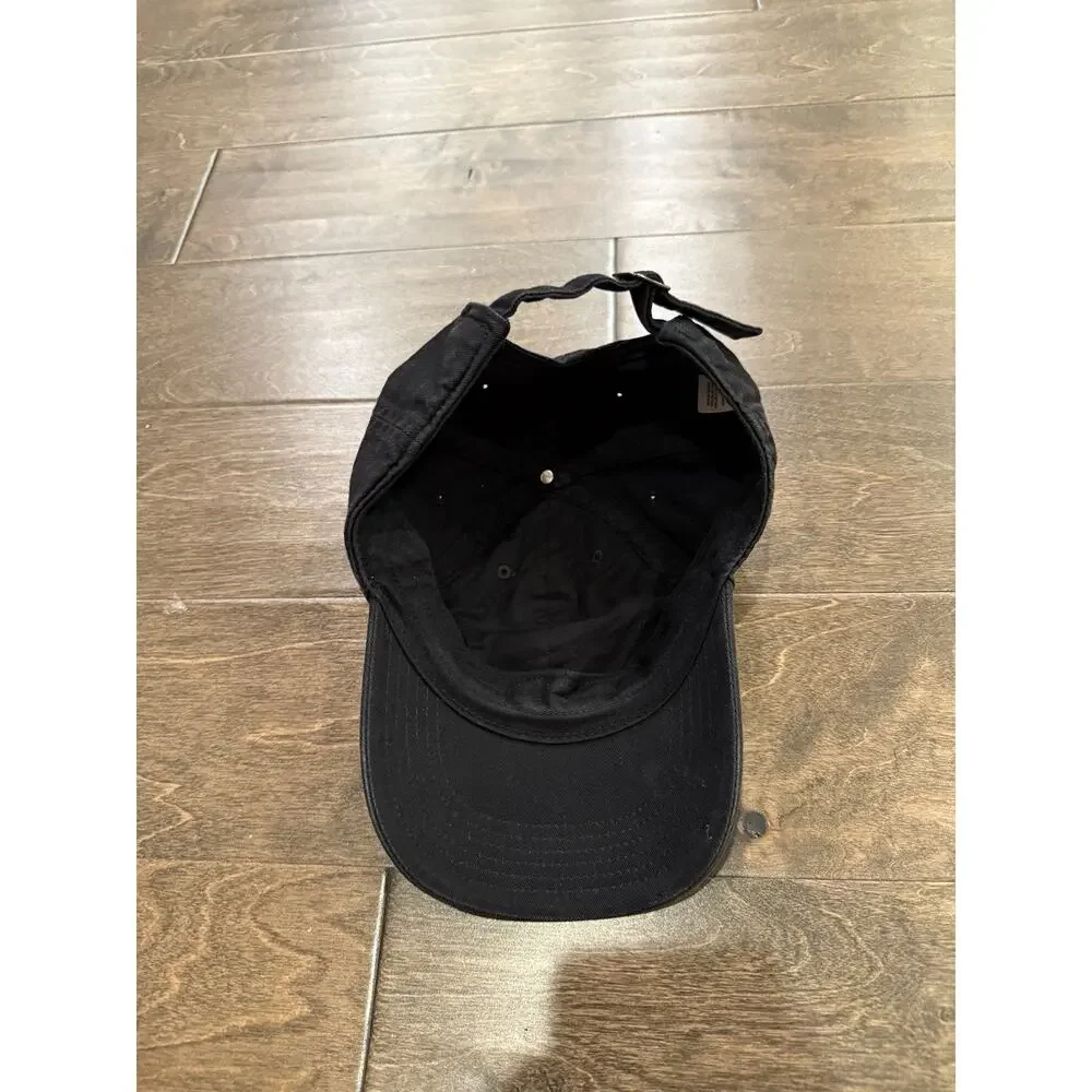 Nike Heritage86 Youth Kids Unisex Black Adjustable Strapback Hat Baseball Cap